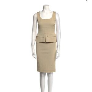 Authentic Tom Ford Peplum Midi Dress